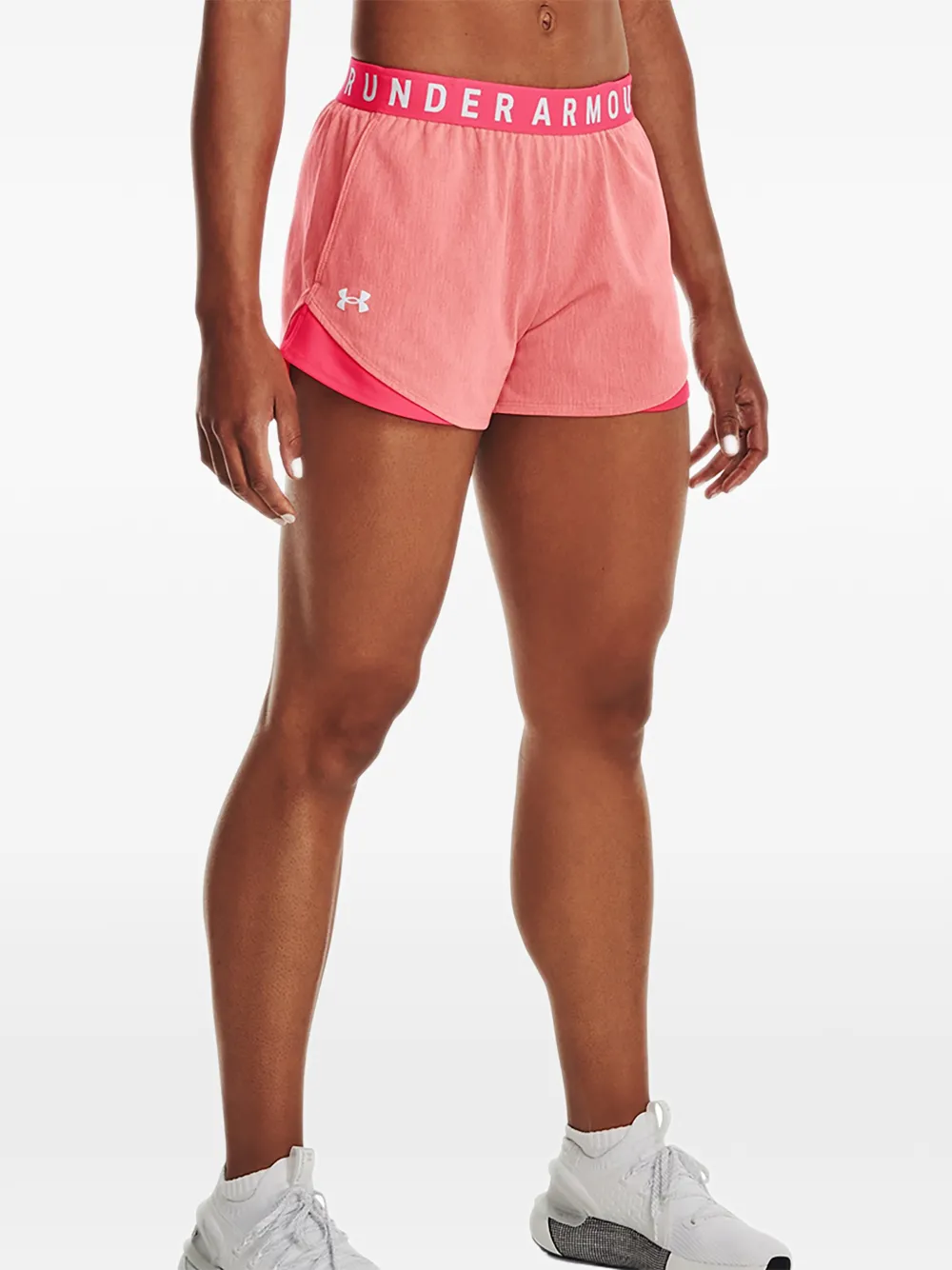 Under Armour Play Up 3.0 Twist shorts - Rosa