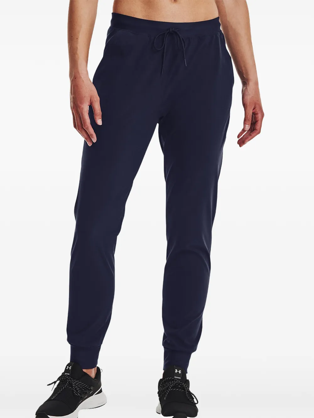 Under Armour drawstring woven track pants - Blu