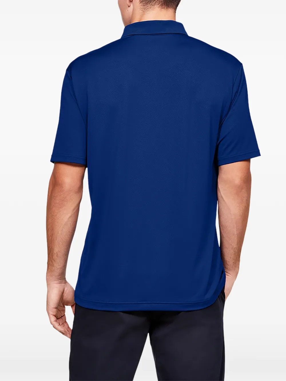 Under Armour UA Tech Performance poloshirt met logo-print Blauw