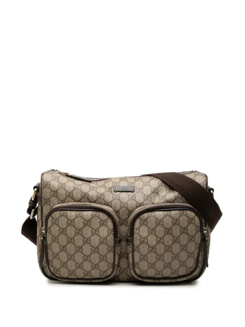 Gucci Pre-Owned 2000-2015 GG Supreme Double Pocket crossbody bag