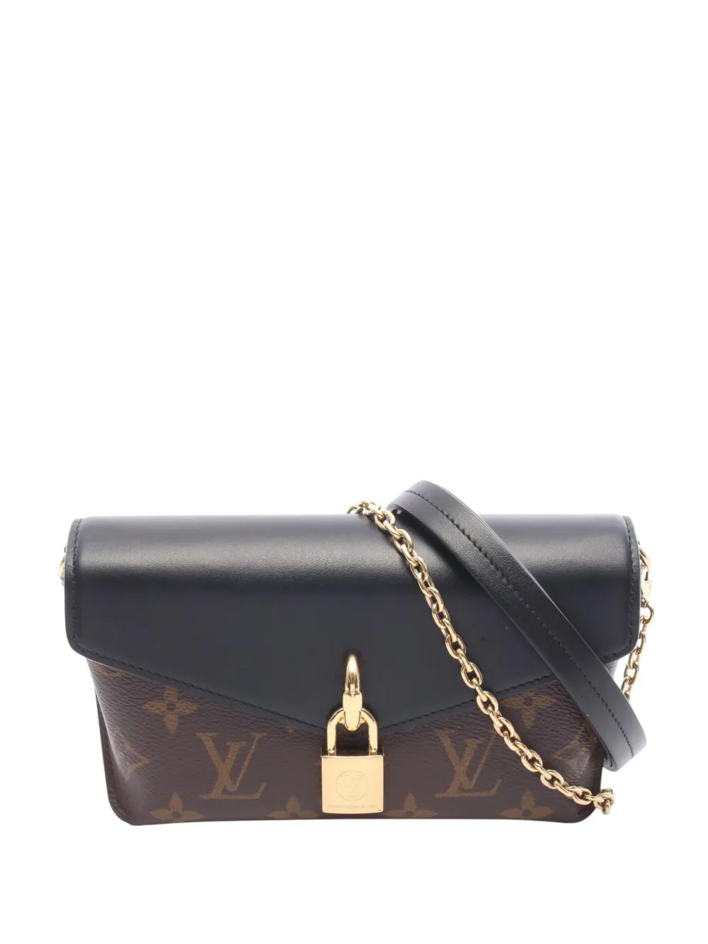 Louis Vuitton Pre-Owned 2021-2026 Monogram Padlock On Strap satchel - Braun