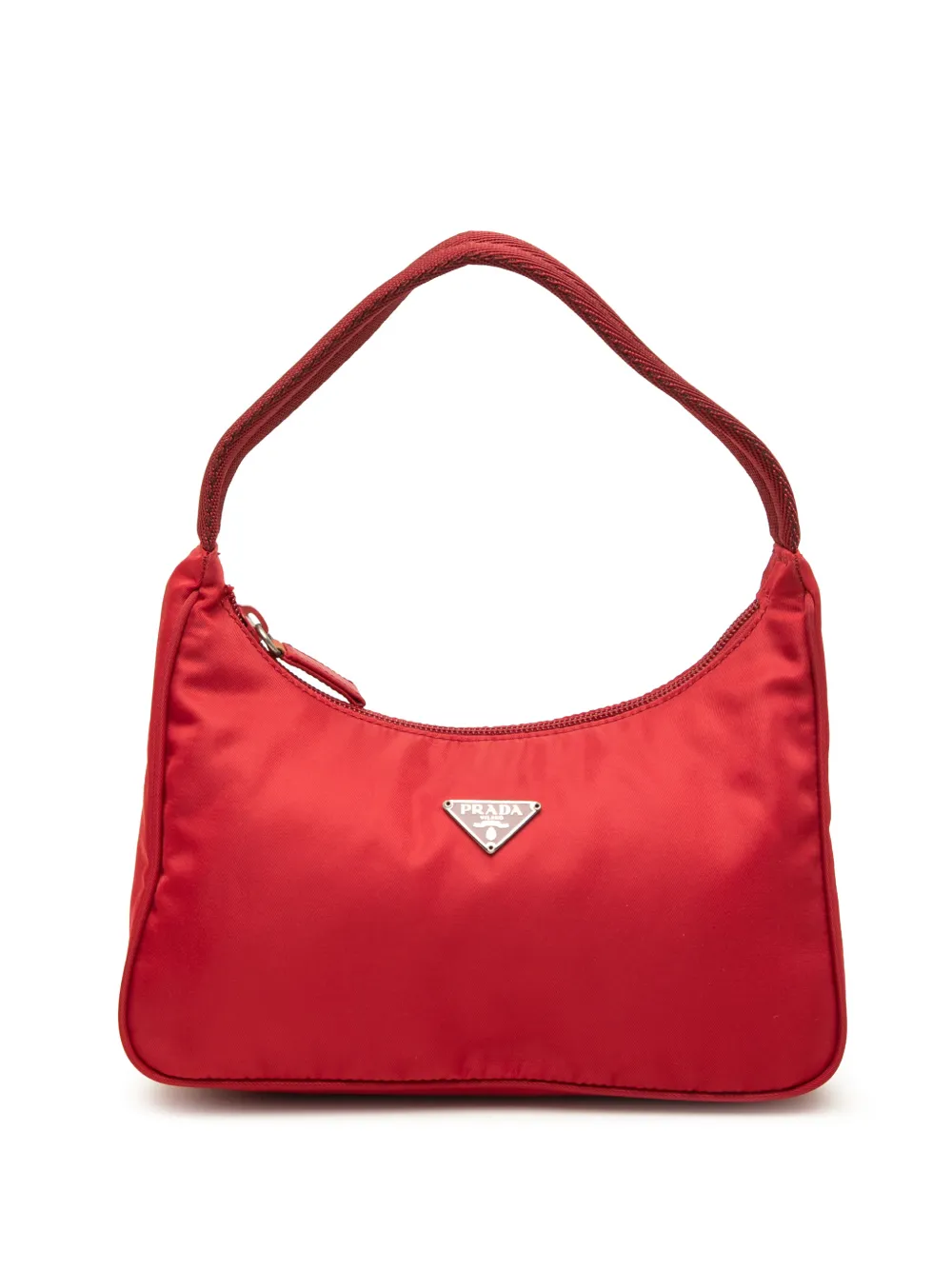 Prada Pre-Owned 2019-2026 Mini Tessuto Re Edition 2000 shoulder bag - Rosso