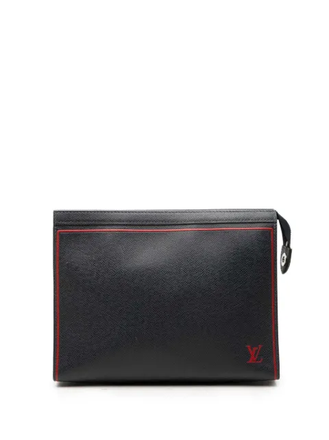 Louis Vuitton Pre-Owned 2019 Taiga Pochette Voyage MM clutch bag