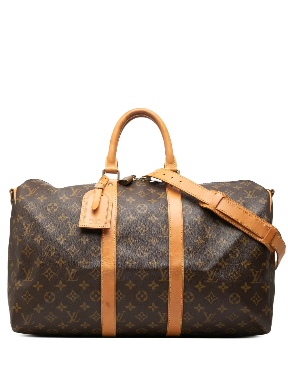 Louis Vuitton Pre-Owned 1995 Monogram Keepall Bandouliere 45 travel bag - Marrone