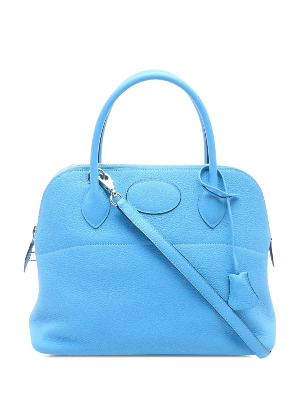 Hermès Pre-Owned sac à main Bolide 31 en cuir Clémence (2020) - Bleu Hermès Pre-Owned sac à main Bolide 31 en cuir Clémence (2020) - Bleu