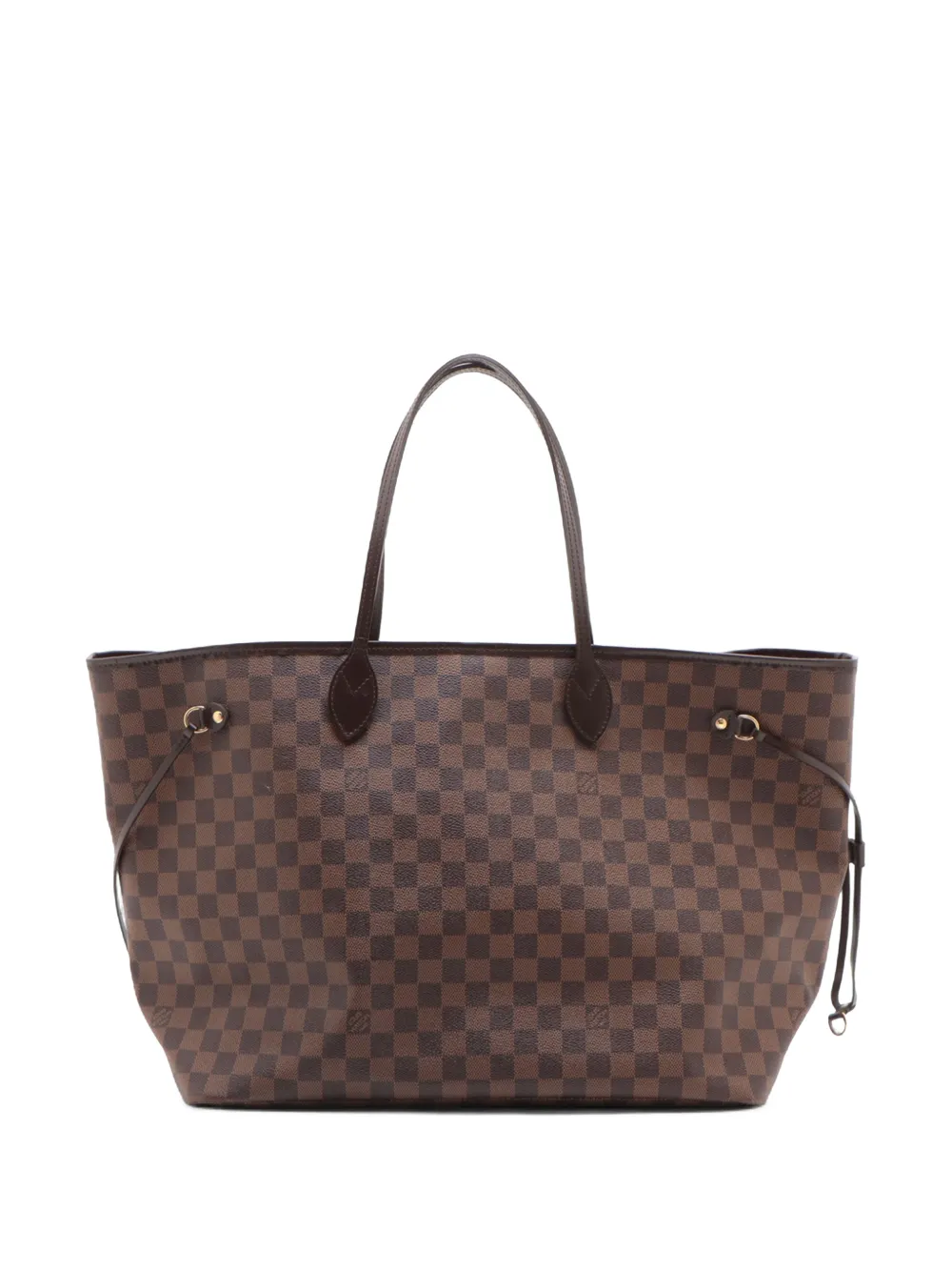 Louis Vuitton Pre-Owned sac à main Neverfull GM en Damier Ébene (2008) - Marron