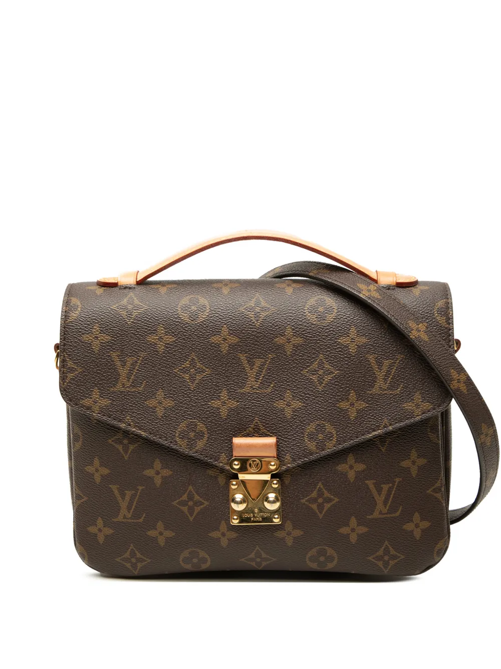 Louis Vuitton Pre-Owned sac à bandoulière monogrammé Pochette Metis (2020) - Marron