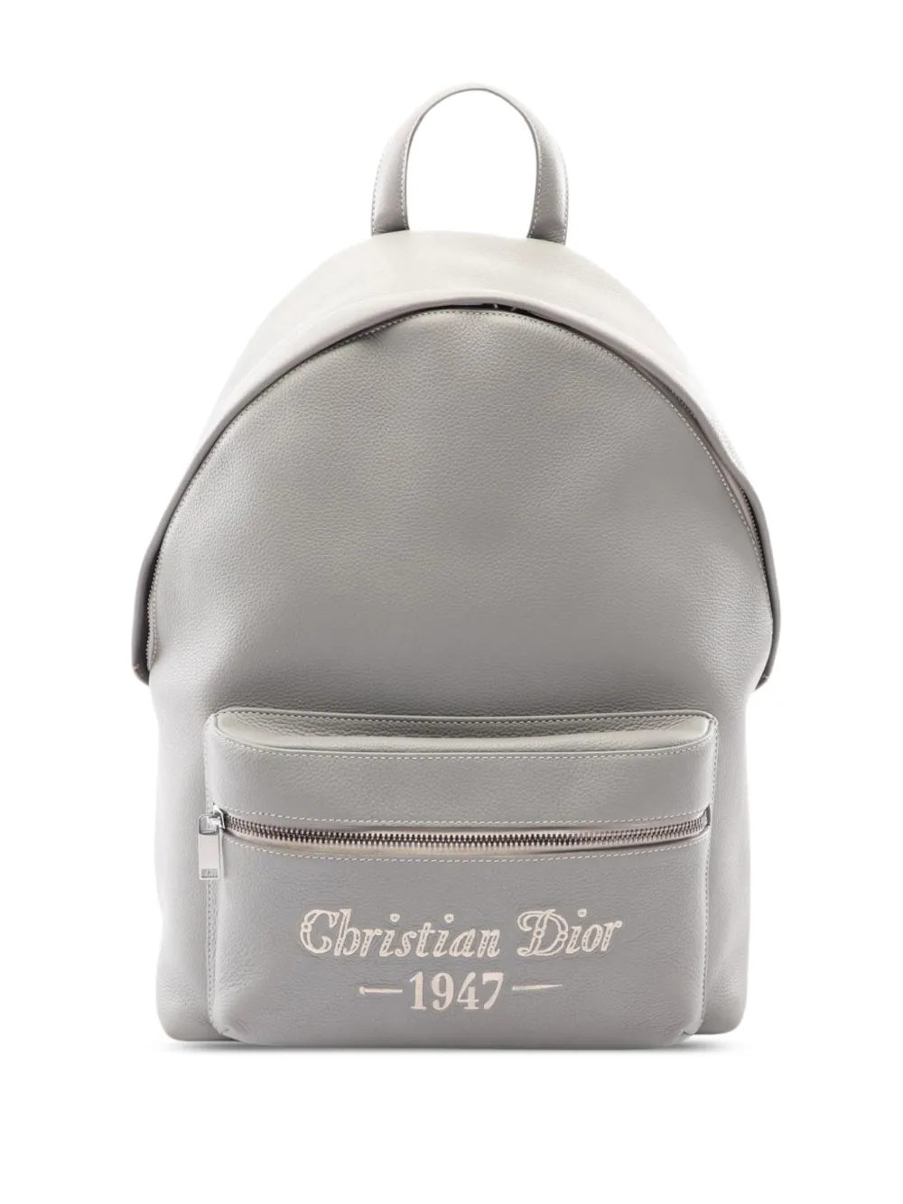 Christian Dior Pre-Owned sac à dos Rider en cuir (2020-2026) - Gris Christian Dior Pre-Owned sac à dos Rider en cuir (2020-2026) - Gris