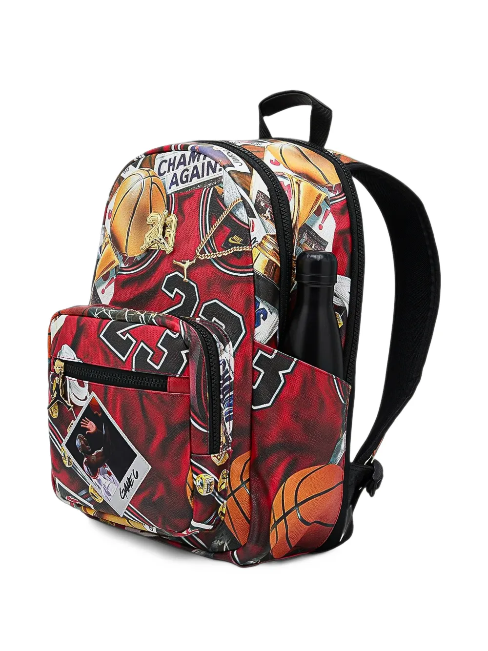 Jordan Jam Borough graphic backpack Rood