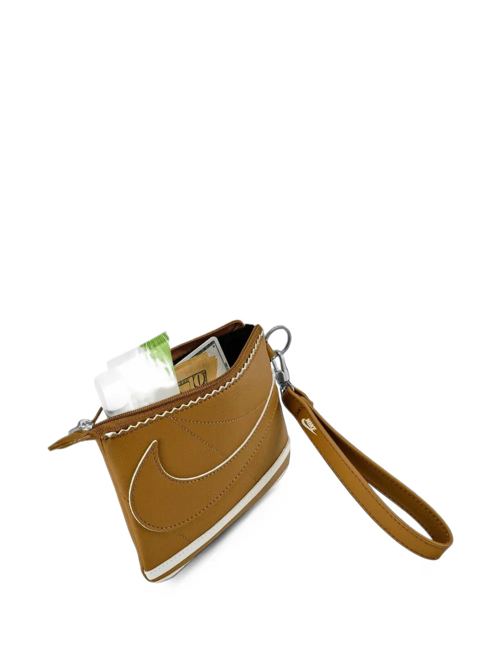 Nike Icon Cortez wrist-strap clutch bag Bruin