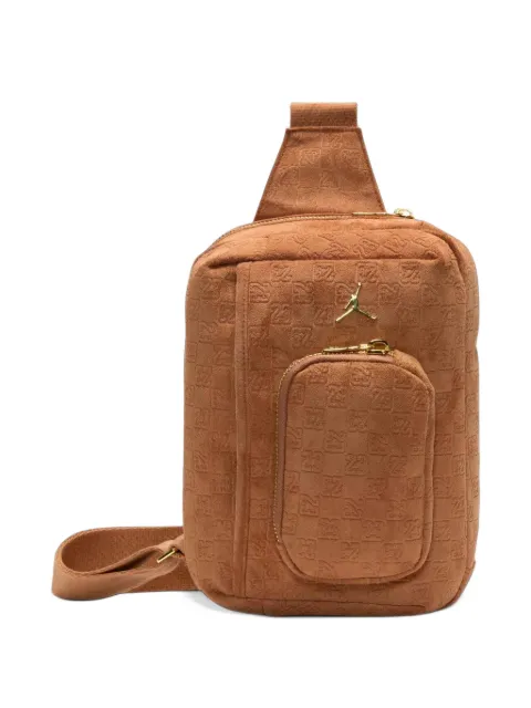 Jordan 3L monogram-debossed messenger bag