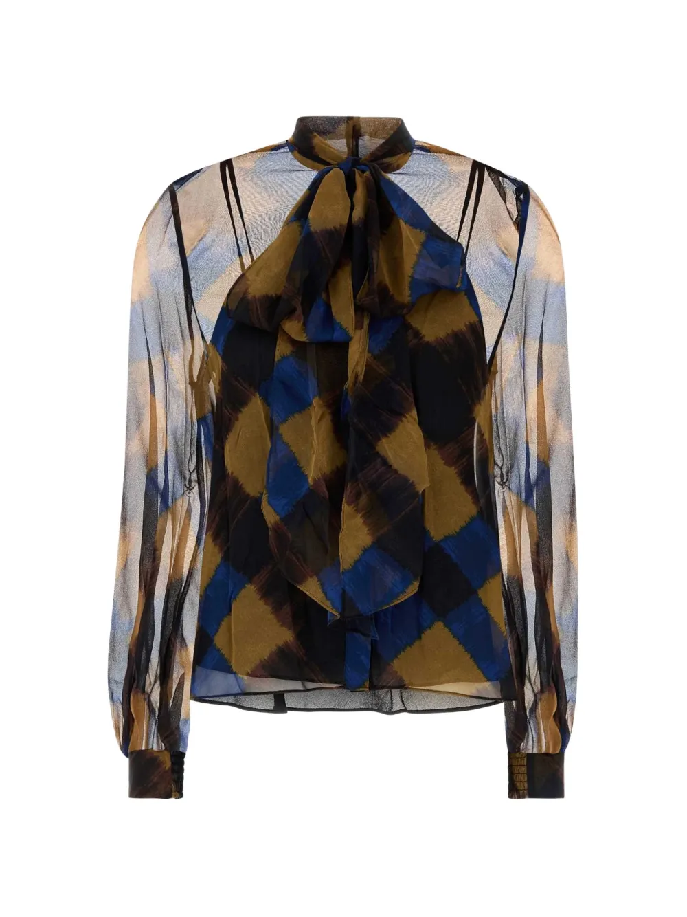 DVF Diane von Furstenberg Garcele pussy-bow blouse