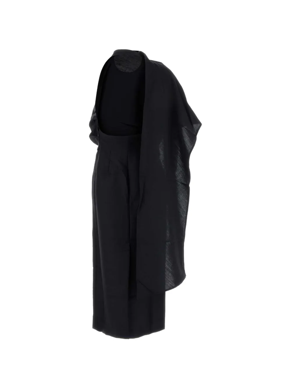 Róhe draped midi dress