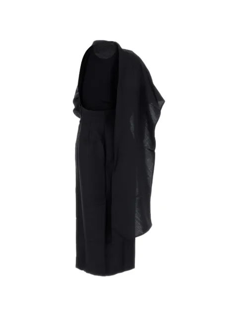 Róhe draped midi dress