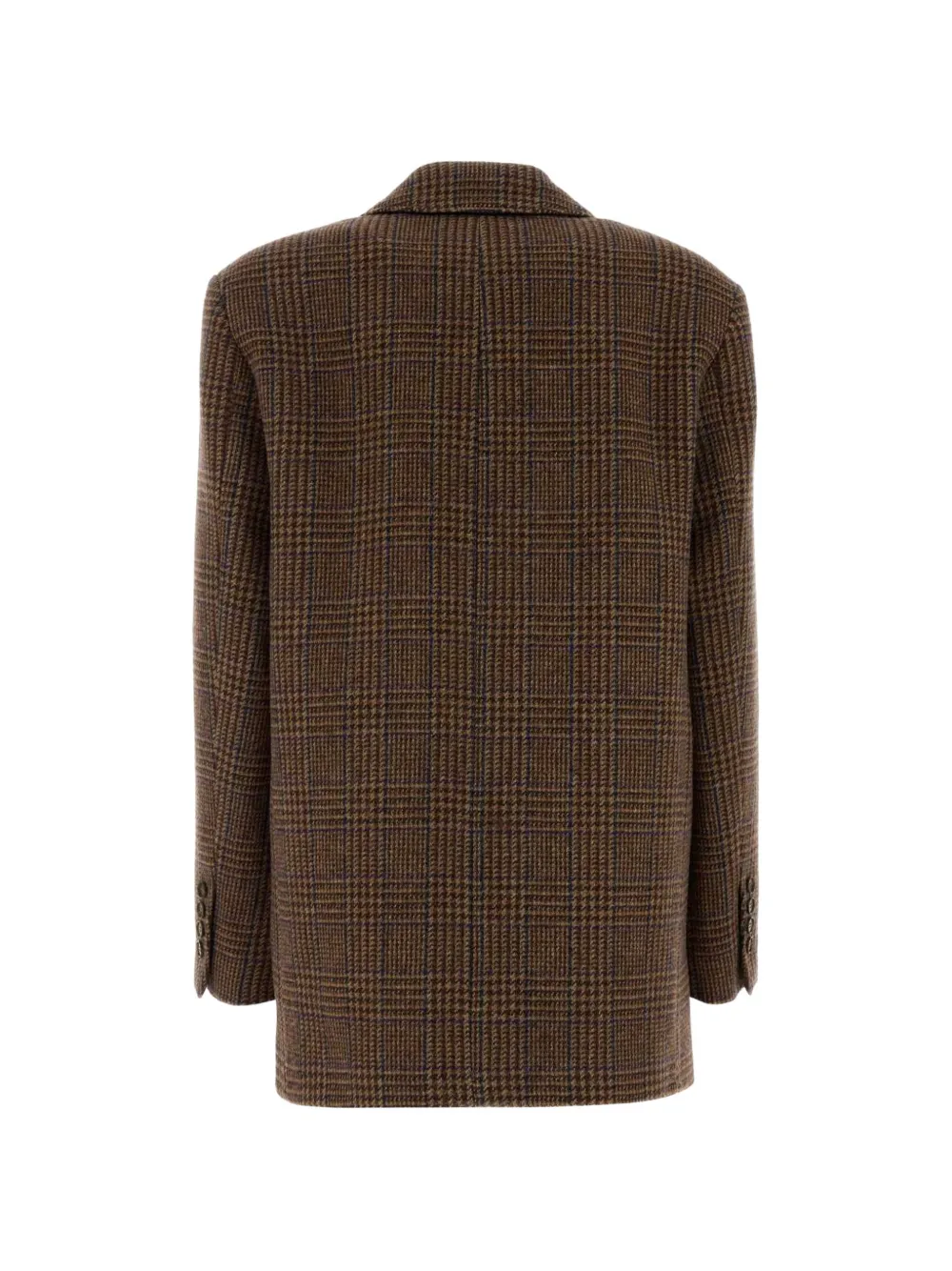 LE SULLY STUDIO Geruite blazer Bruin