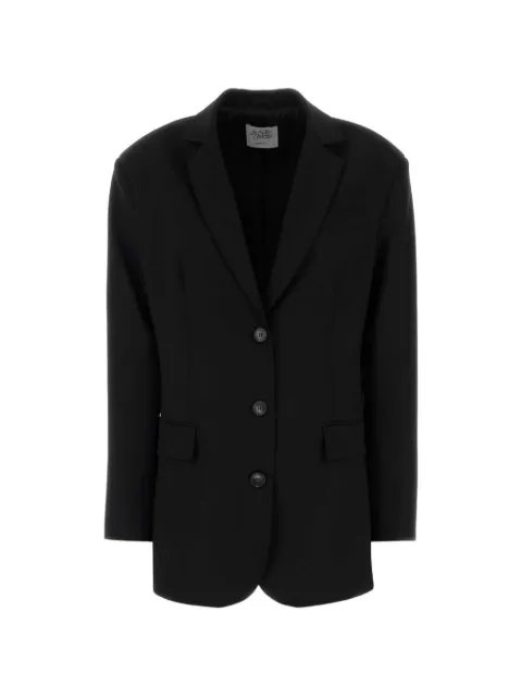 LE SULLY STUDIO single-breasted wool-blend blazer