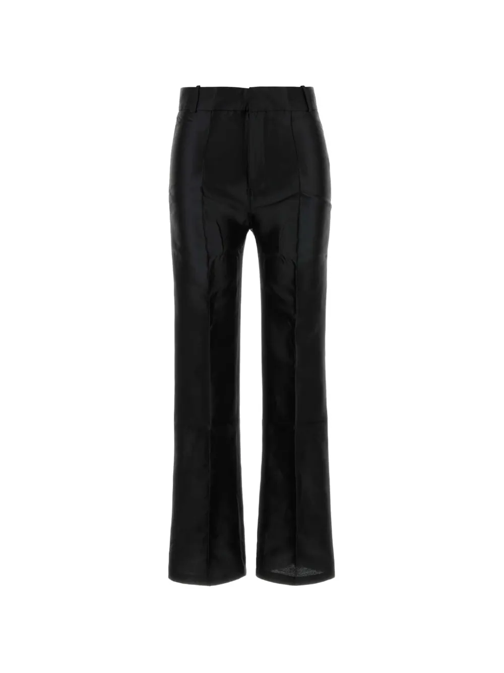 DESTREE Yoshimoto satin trousers - Nero