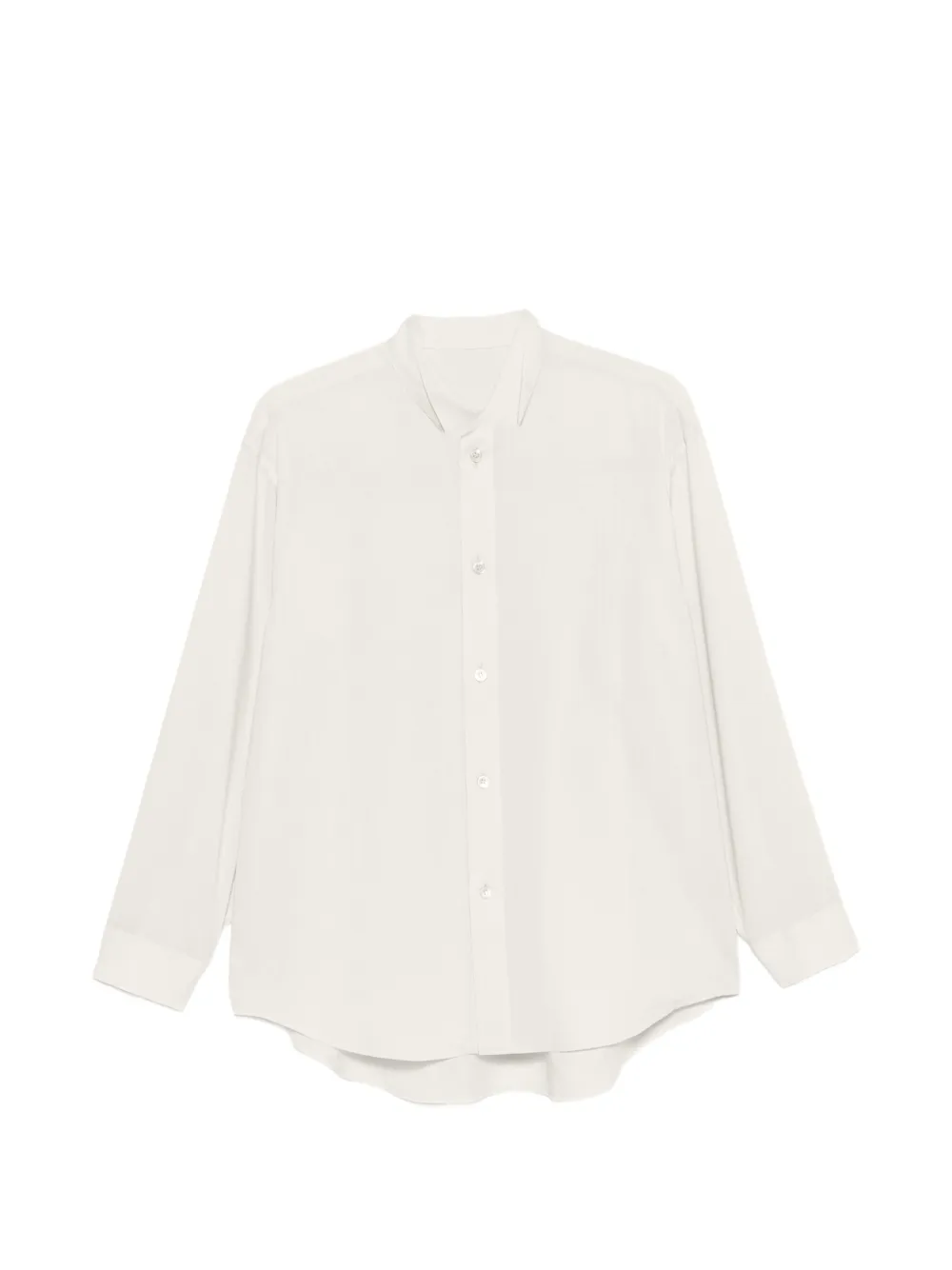 Homme Plissé Issey Miyake button-fastening long-sleeve shirt - Toni neutri