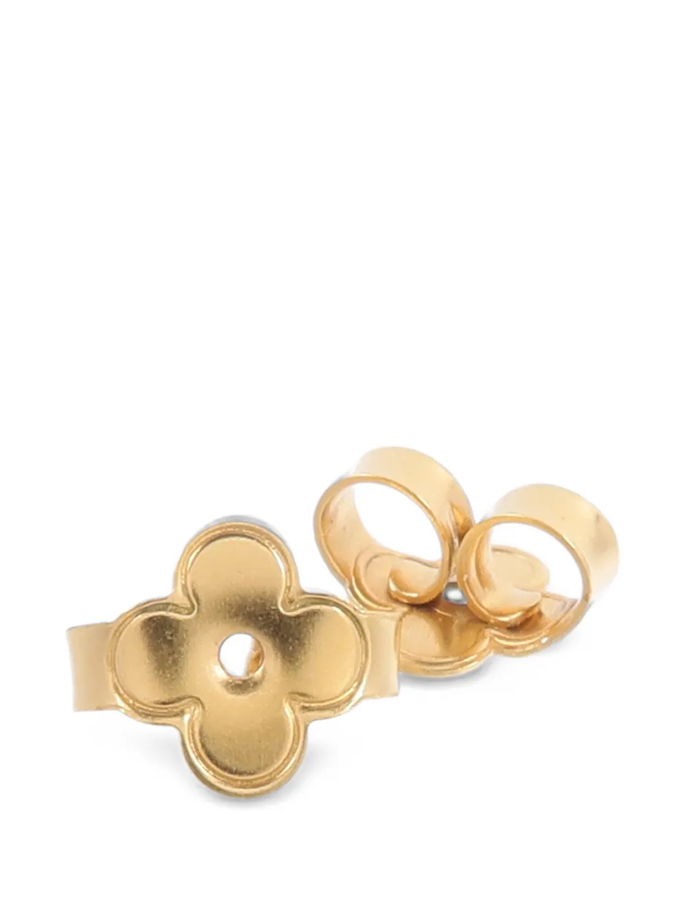 Louis Vuitton Pre-owned Monogram Wild LV Hoop Earrings in Gold, view 4