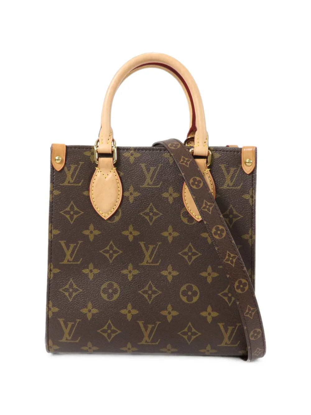 Louis Vuitton Pre-Owned Monogram Sac Plat BB tote bag - Marrone