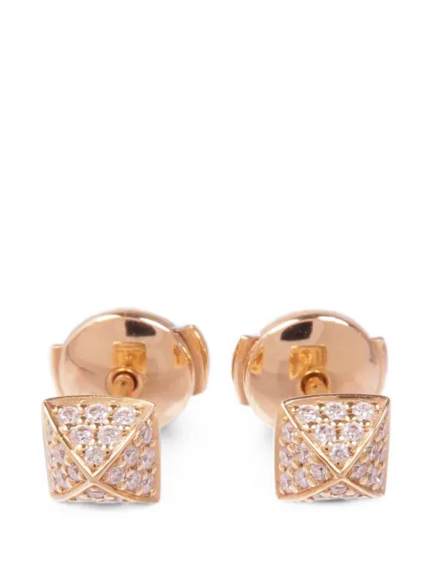 Hermès Pre-Owned Cloud'H diamond earrings