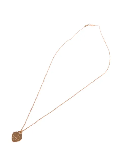 Tiffany & Co. Pre-Owned collar Return to Tiffany con motivo de corazón