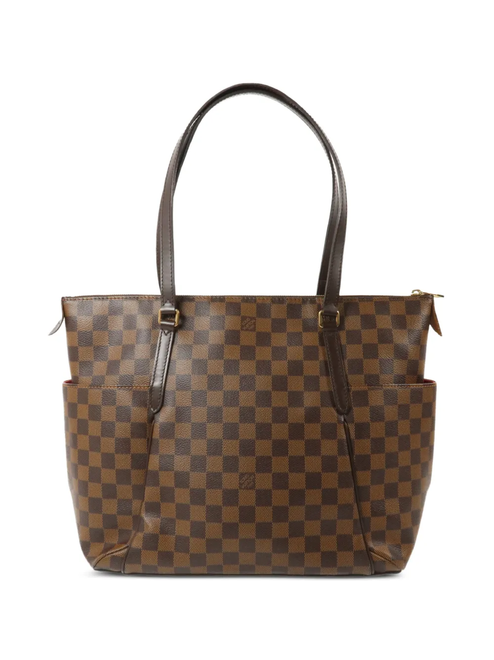 Louis Vuitton Pre-Owned MM Damier Ebene Totally shoulder bag - Marrone