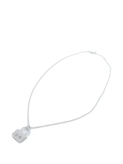 Hermès Pre-Owned collar Amulettes Constance con diamantes
