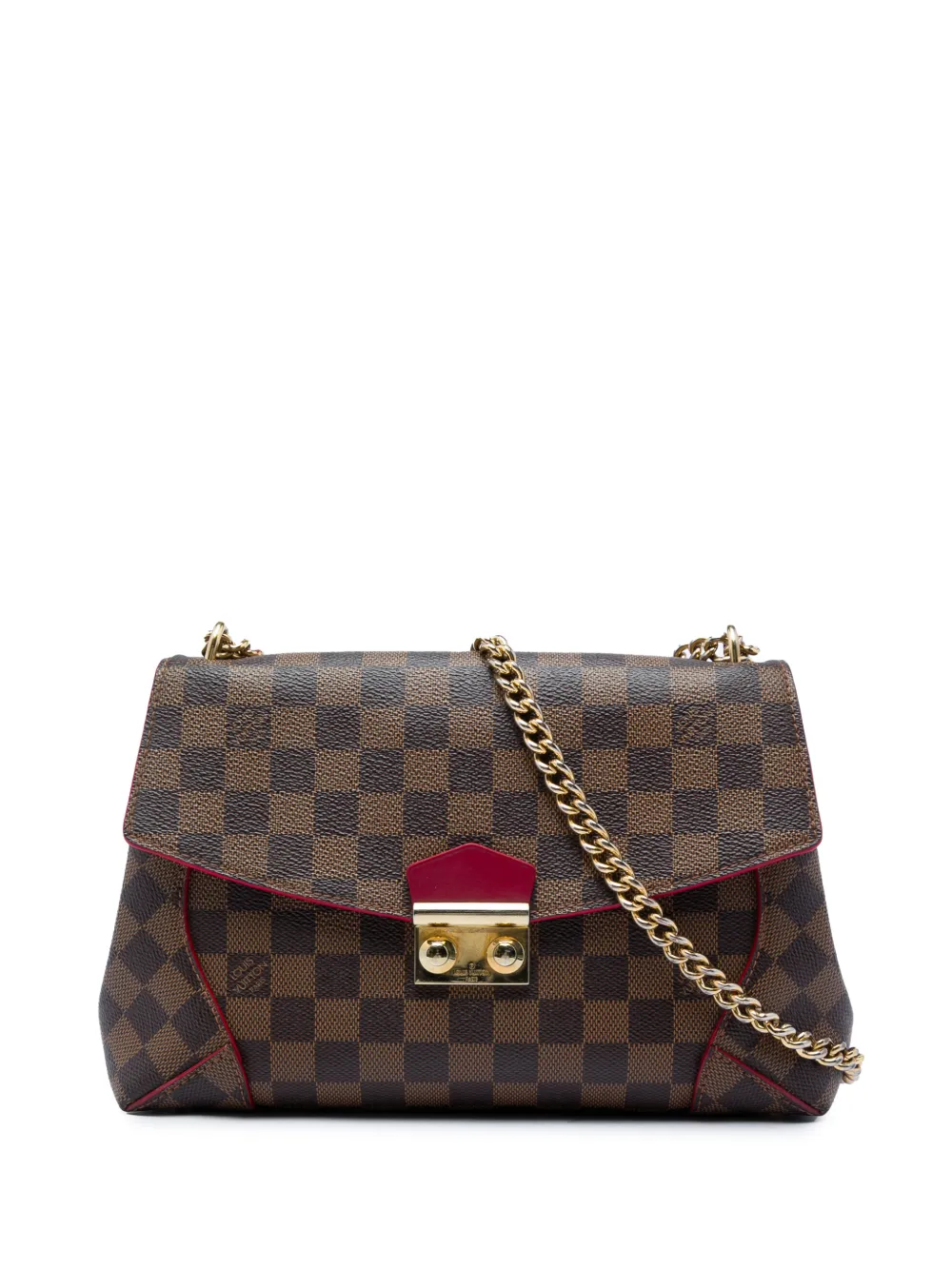 Louis Vuitton Pre-Owned 2016 Damier Ebene Caissa Clutch shoulder bag - Brown
