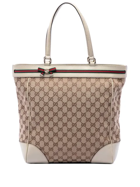 Gucci Pre-Owned 2016-2026 GG Canvas Web Mayfair tote bag
