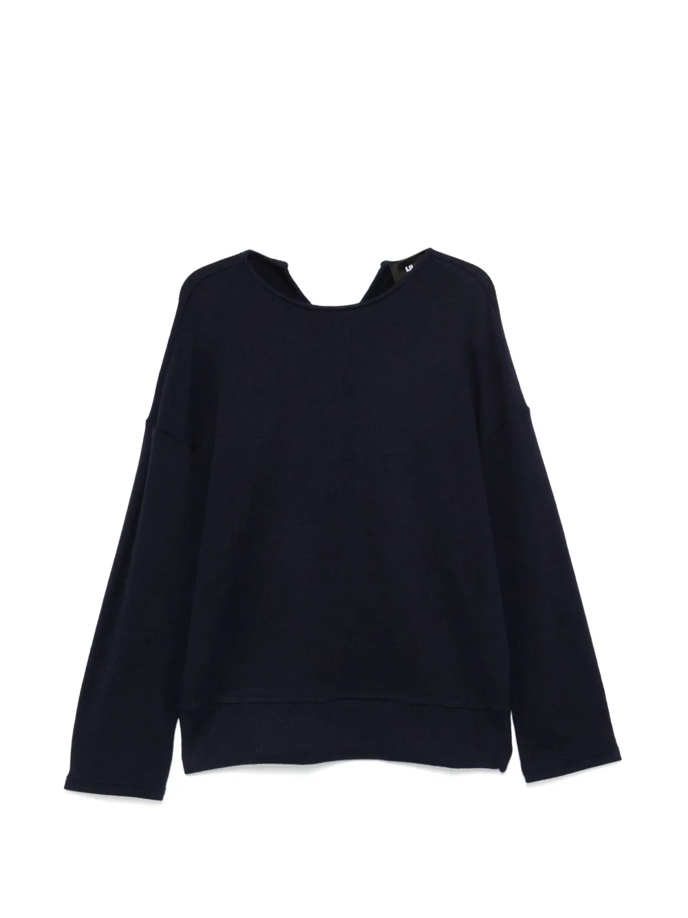 LII V-back knit sweater