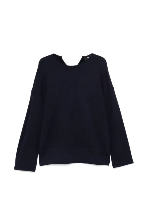 LII V-back knit sweater