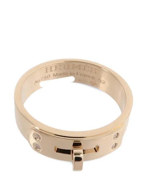 Hermès Pre-Owned Kelly diamond ring