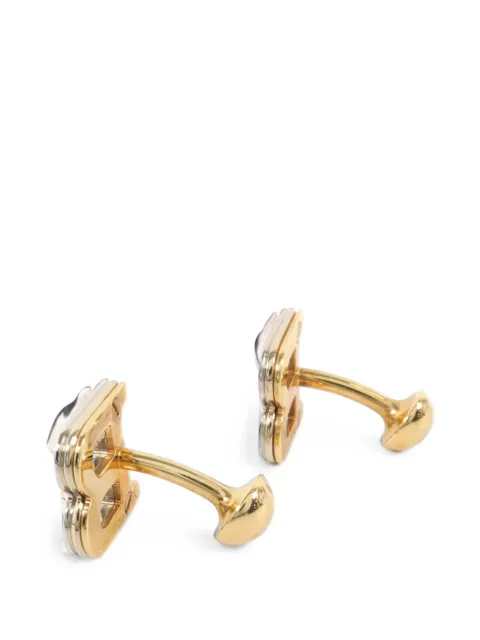 Bally Vintage logo-plaque cufflinks