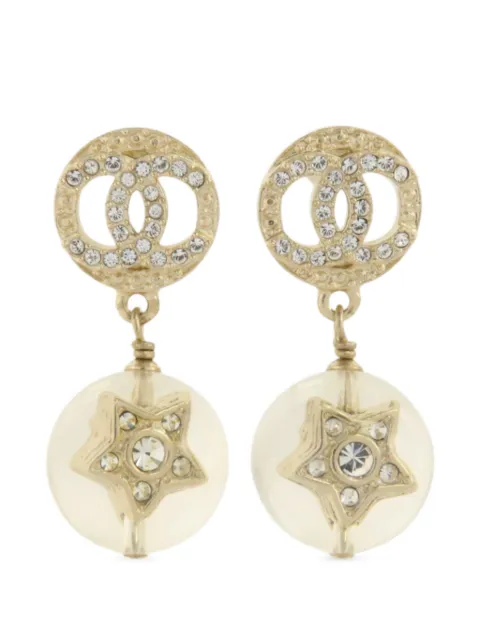 CHANEL Pre-Owned Orecchini CC a stella