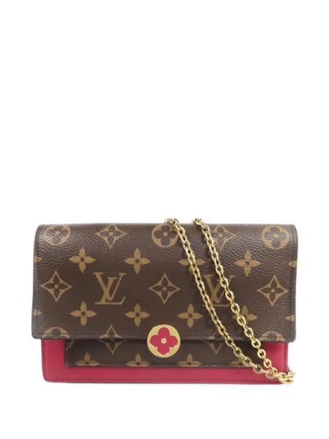 Louis Vuitton Pre-Owned Flore Monogram chain clutch bag