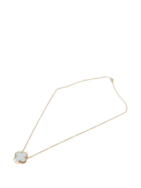 Van Cleef & Arpels Pre-Owned Pure Alhambra mother-of-pearl necklace