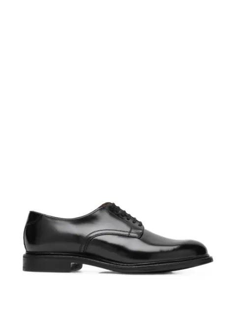 Berwick Shoes polished leather derby shoes
