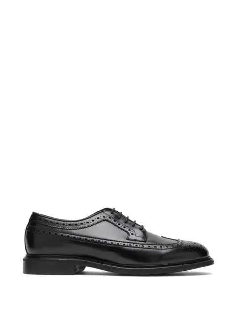 Berwick Shoes brogue leather Derby shoes