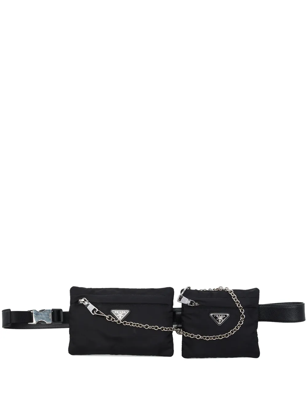 Prada Pre-Owned sac banane Tessuto (2013-2023) - Noir