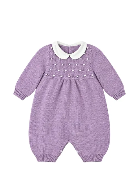 Bébé di Almy smocked knitted romper