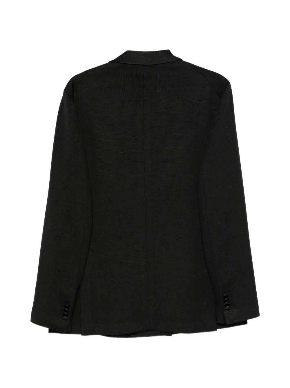 Tagliatore double-breasted peak-lapel blazer Zwart