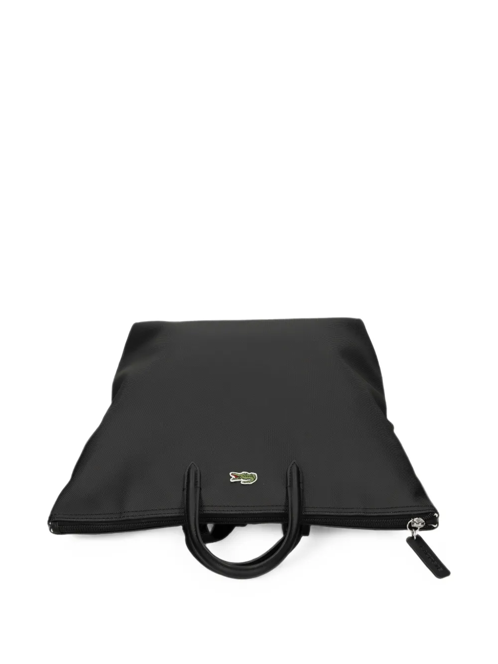Lacoste Rugzak met logopatch Zwart