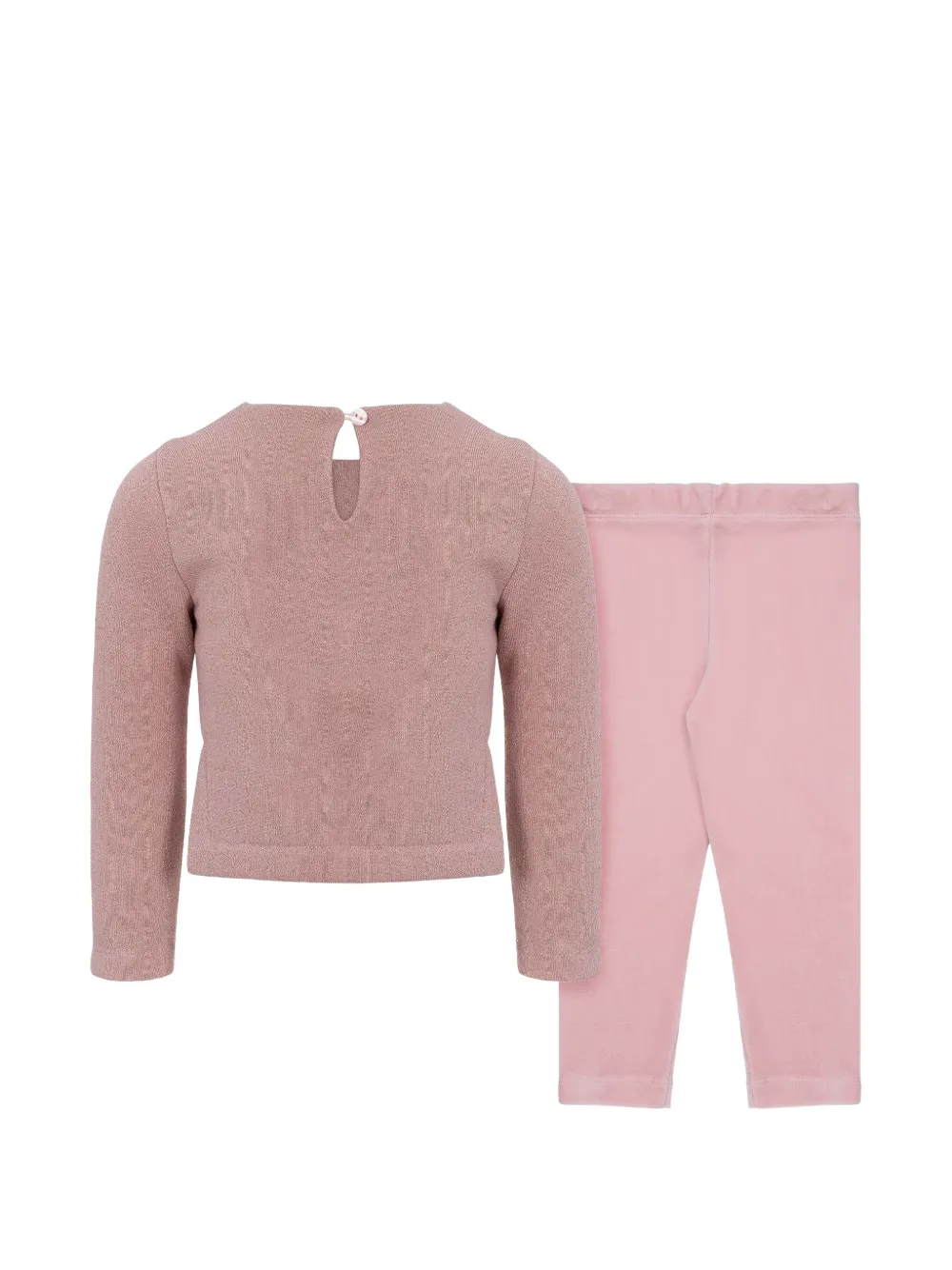 Lapin House Trainingspak met konijnen-print Roze