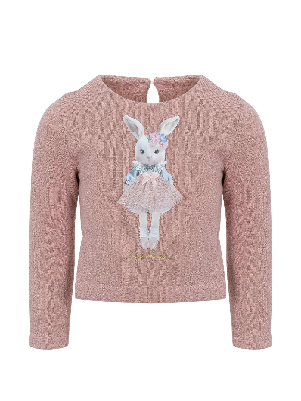 Lapin House Trainingspak met konijnen-print Roze