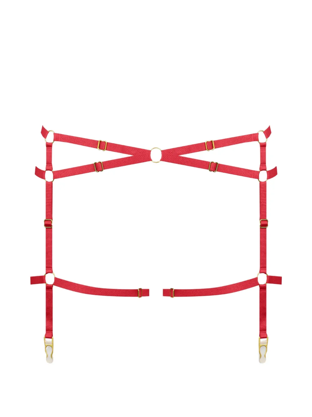 SCANDALE Parure Signature jarretelgordel Rood