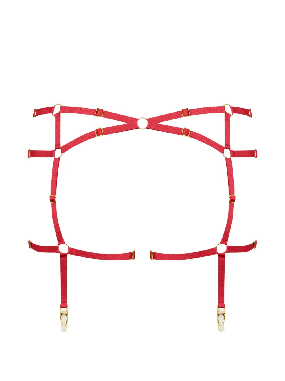 SCANDALE porte-jarretelles Parure Signature - Rouge