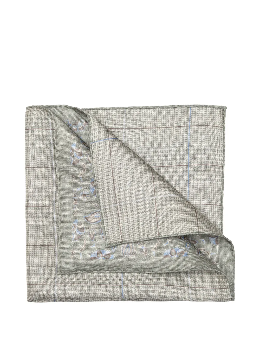 Elizabetta Enzo pocket square - Verde