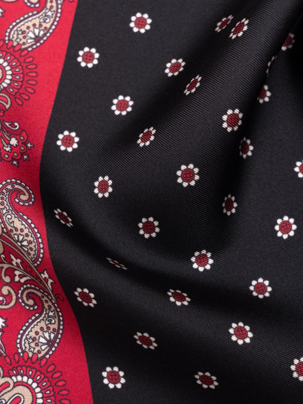 Elizabetta Pochet met paisley-afwerking en medaillon-print Zwart