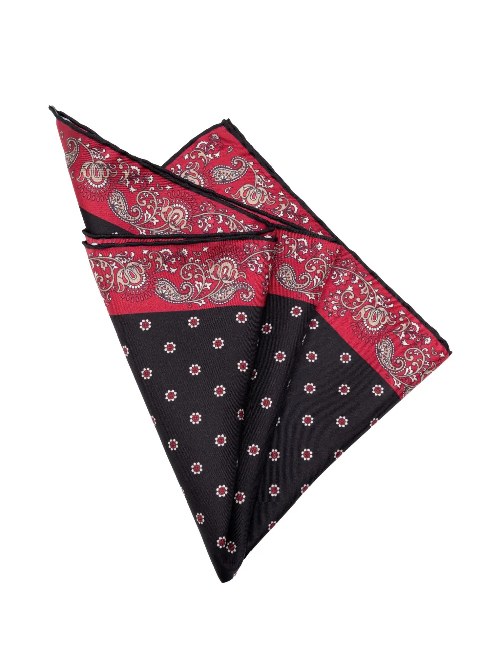 Elizabetta Pochet met paisley-afwerking en medaillon-print Zwart
